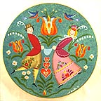 Spring Celebration collector plate by Fred Wallin