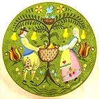 Summer Bounty collector plate by Fred Wallin