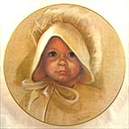 Amy collector plate by Marilyn Zapp