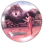 The Quest collector plate by Debra Colburn