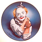 The White Face collector plate by Edward J. Rohn