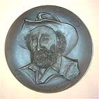 Irreverent Angel collector plate by Hank Richter