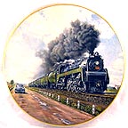 No Contest! Canadian National Railways collector plate by Theodore A. Xaras