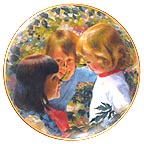 Maple Leaf Noses collector plate by William Bruckner