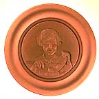 Butter Girl collector plate by Norman Rockwell