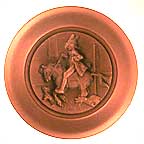 Yankee Doodle collector plate by Roger Brown