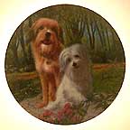 Benji And Tiffany collector plate by Murray Karn