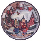 Home Is Where My Heart Is collector plate by Susan Wheeler