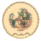 Romance collector plate