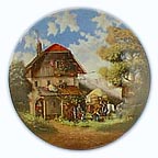 Blacksmith collector plate by Christian L&uuml;ckel