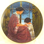 This Simple Faith collector plate by Jessie Willcox Smith