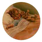 Happy Dreams collector plate by Bessie Pease Gutmann