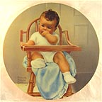 His Majesty collector plate by Bessie Pease Gutmann