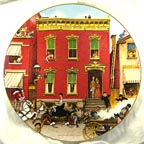 City Pride collector plate by Norman Rockwell