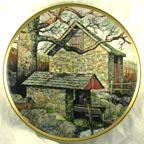 Spring House collector plate by Eric Sloane