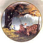 Grandpa's Helper collector plate by George Hallmark