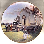 Sunday Morning collector plate by George Hallmark