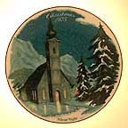 Silent Night collector plate