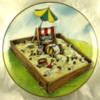 Time Out collector plate by Gary Patterson