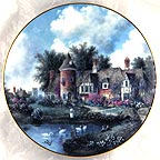 Grand Manor collector plate by Dennis Patrick Lewan