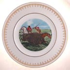 The Buffalo Hunt collector plate by Currier And Ives