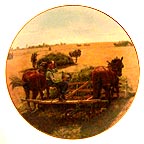 Taking A Breather collector plate by Emmett Kaye