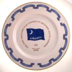 The Fort Moultrie Flag - 1776 collector plate