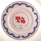 The Royal Standard Of Spain - 1492 collector plate