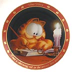 The Charming Cat collector plate by Jim Davis