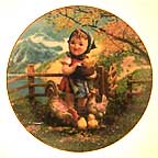 Feeding Time collector plate by M I Hummel