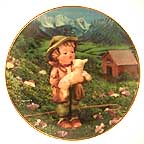 Lost Sheep collector plate by M I Hummel