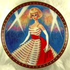 The 1965 Barbie - Holiday Dance collector plate by Susie Morton