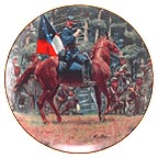 There Stands Jackson Like A Stone Wall collector plate by Mort K&uuml;nstler