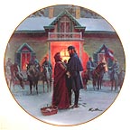 Until We Meet Again collector plate by Mort K&uuml;nstler