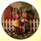 Come Back Soon collector plate by M I Hummel