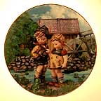 Hello Down There collector plate by M I Hummel