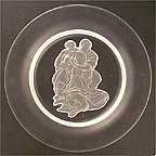 Holy Family collector plate by Michelangelo