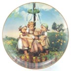 May - Maypole collector plate by M I Hummel