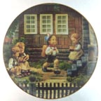 September - Back to School collector plate by M I Hummel