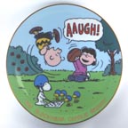 You Blockhead, Charlie Brown! collector plate by Charles M. Schulz