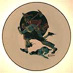 The Alarm collector plate by Norman Rockwell