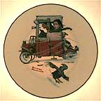 Soapbox Racer collector plate by Norman Rockwell