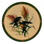Barn Swallows collector plate by Roger Tory Peterson