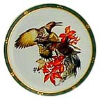 Flickers collector plate by Roger Tory Peterson