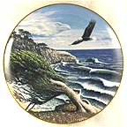 Eagle Cove collector plate by John Van Straalen