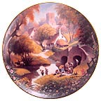 The Picnic collector plate by Robert Hersey