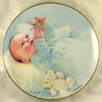 Baby's Keys collector plate by Kathy Lawrence