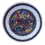 The Flight Into Egypt collector plate by Andre Restieau