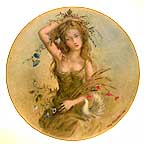 The Girl Of Summer collector plate by Guy Cambier