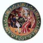 The Meeting collector plate by Claude Boulme